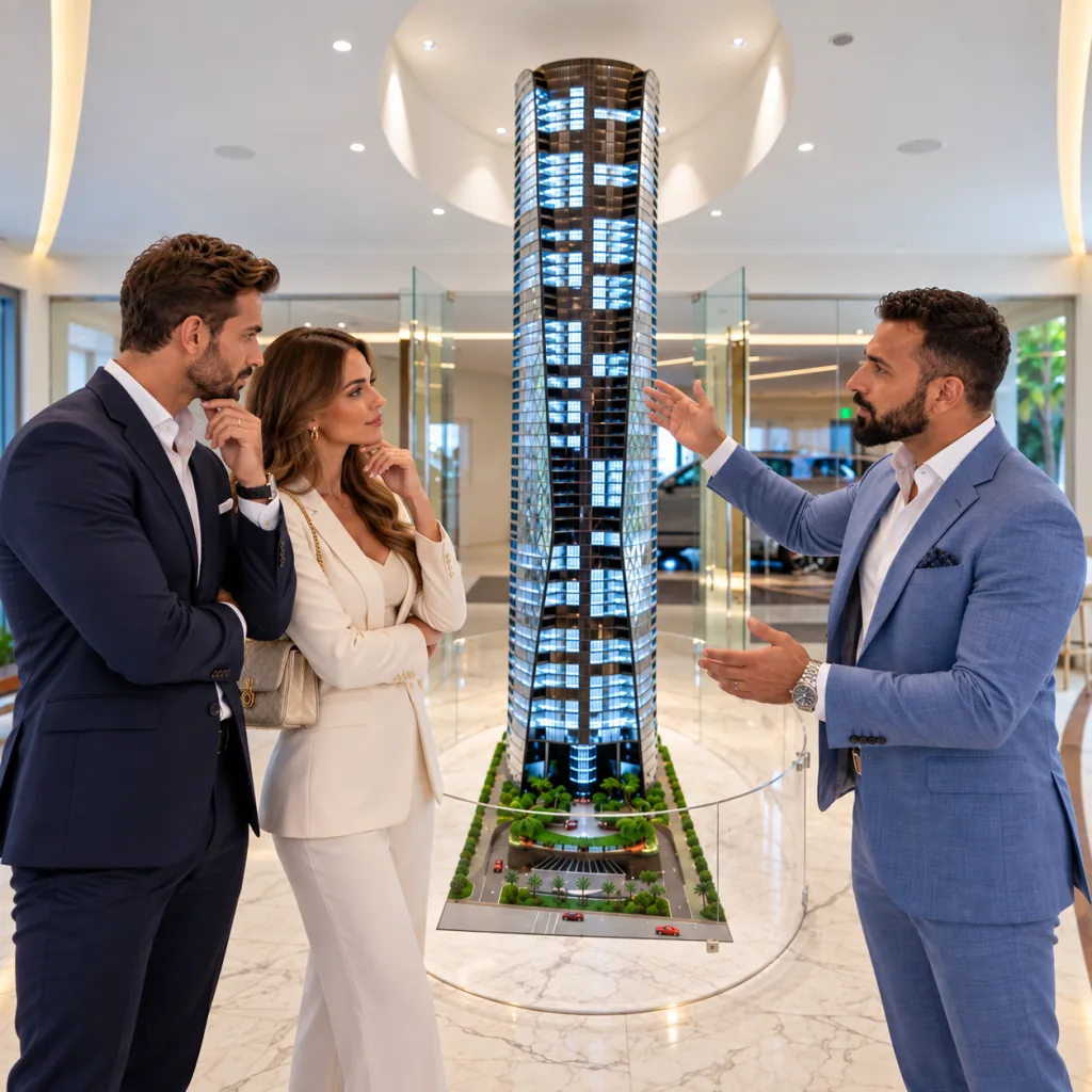Samuel in a contemporary Miami residence